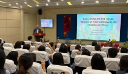 尹立雪教授团队搭建中美学术平台，共话胎儿及儿童心血管疾病诊治新方向