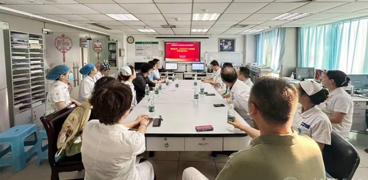 醫(yī)信協(xié)同 共探器官移植科研平臺(tái)新路徑——器官移植中心黨支部與醫(yī)學(xué)信息中心黨支部聯(lián)合開(kāi)展主題黨日活動(dòng)