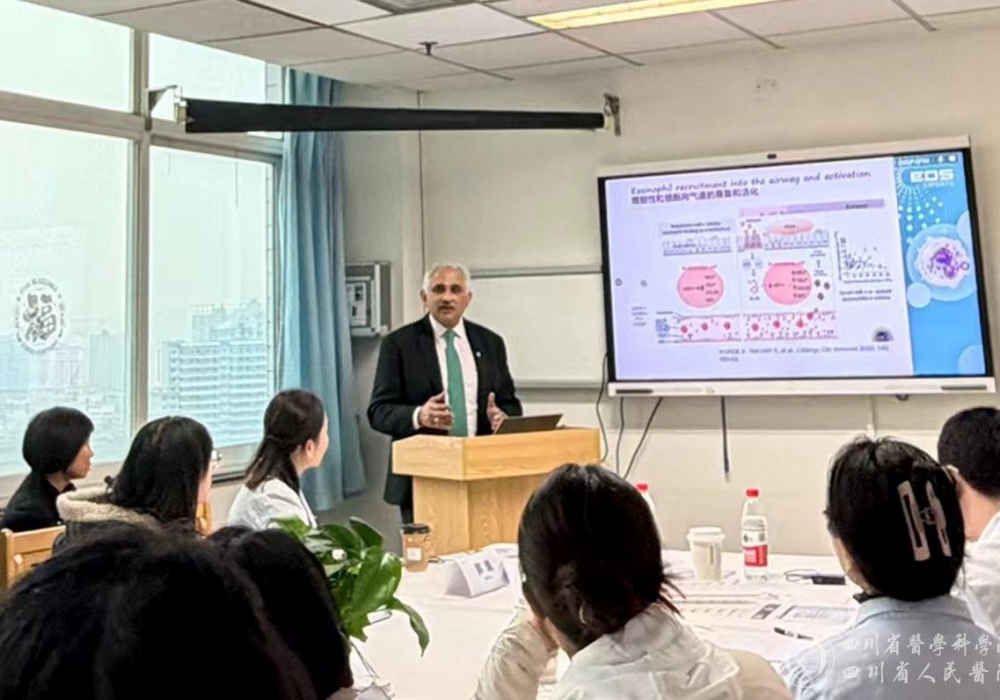 聚焦PCCM前沿，推动学科进步，国际呼吸病学专家来院交流