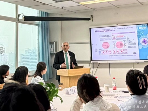 聚焦PCCM前沿，推动学科进步，国际呼吸病学专家来院交流