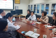 谭玲总会计师带领相关职能部门负责人到核医学科开展调研指导