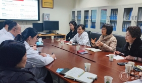 谭玲总会计师带领相关职能部门负责人到核医学科开展调研指导