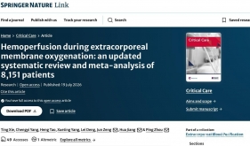 我院急诊医学与灾难医学研究所团队一项研究成果在国际重症医学权威医学期刊上发表